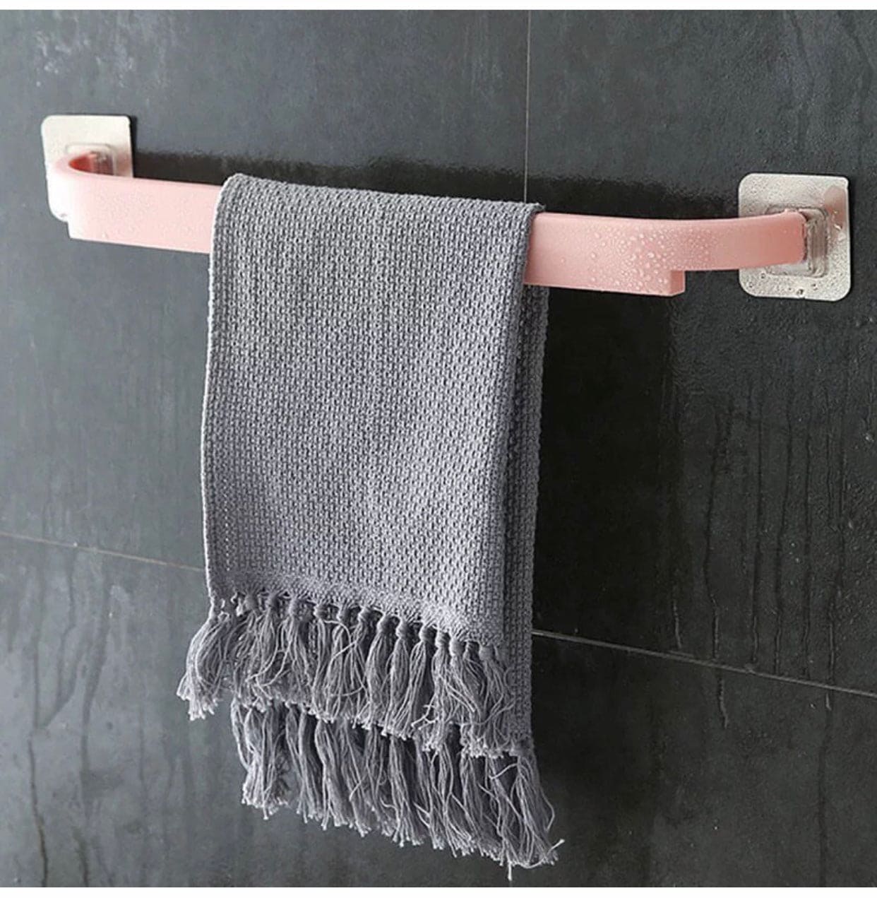 Towel Stand For Bathroom, Self Adhesive Punch-Free Plastic Bathroom Towel Bar, Modern Towel Rail Bathroom for Home Kitchen Bathroom Towel Stand For Bathroom, Self Adhesive Punch-Free Plastic Bathroom Towel Bar, Modern Towel Rail Bathroom for Home Kitchen Bathroom